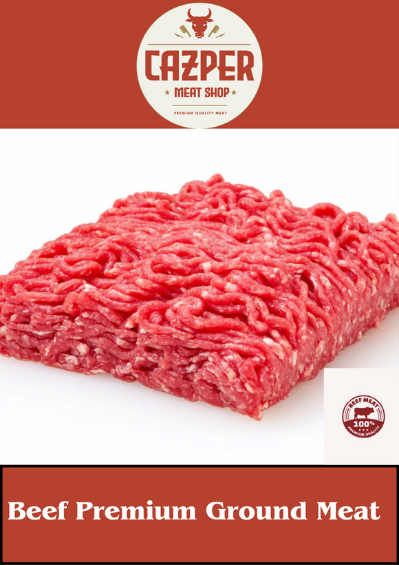 Cazper Meat  Premium Beef Ground meat (1kg/pack)