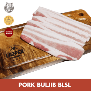 Cazper Meat Pork Buljib (Boneless - Skinless) (1kg/pack)